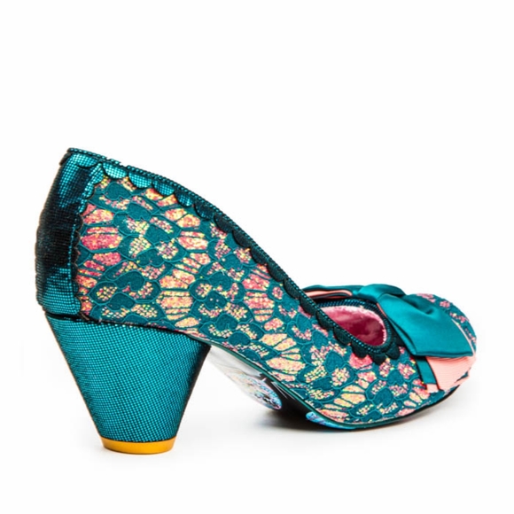 Slinky Dink Irregular Choice turquoise - Picture 2 of 3